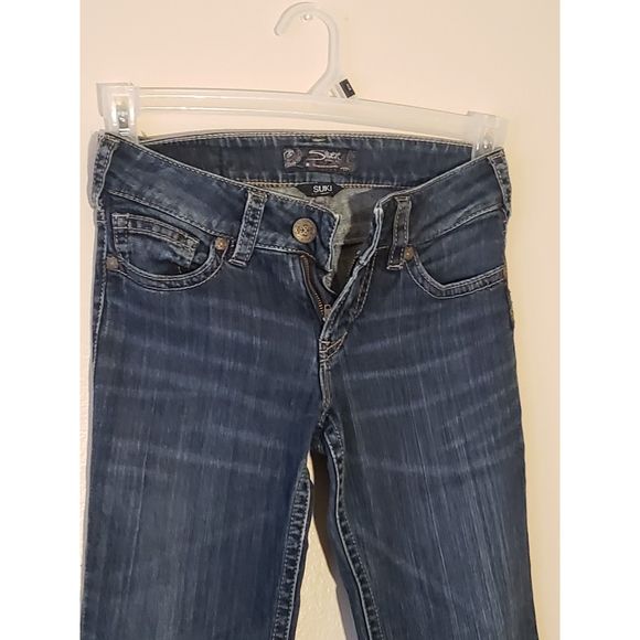 Women's Silver Jeans Co., Bootcut, W24/32, Dark Blue - Picture 4 of 8